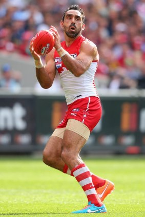 "If we had won the premiership I definitely think I would have liked to play again": Adam Goodes.