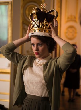 Claire Foy in Netflix's The Crown.