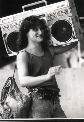The height of '80s cool: The ghetto blaster.