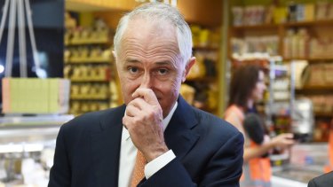 Prime Minister Malcolm Turnbull knew something was on the nose at the Sydney Fish Markets on Wednesday after his backflip on an emissions intensity scheme.