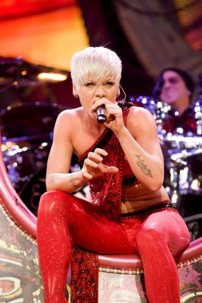 Veteran tour promoter Michael Coppel says part of Pink's appeal is that she owns her mistakes.
