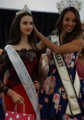 Canberra girl Rosa Green who is a student at St Clare's College Griffith will represent the ACT at the Miss Teen Galaxy Australia National Final in March.