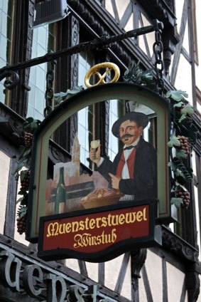 Muensterstuewel Winstub, wine tavern.