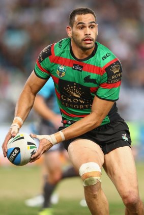 Give the man some room to move: The sight of Greg Inglis feeding a scrum is not a great sign for the game.