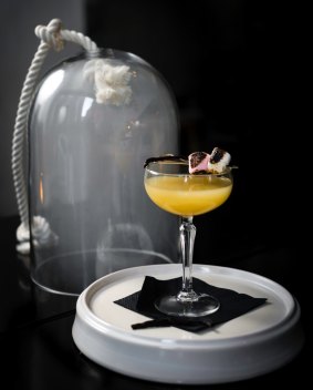 The Smoking Marshmallow Colada could be the ultimate theatrical drink.