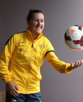 Talented: Matildas veteran Lisa De Vanna.