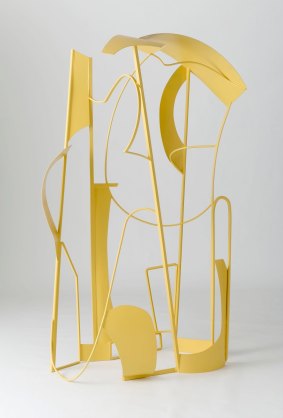 "Monastery", 2006, steel painted, 198 x 110 x 70cm.