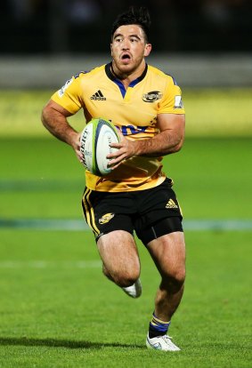 In form: Nehe Milner-Skudder has been a key performer for the Hurricanes.