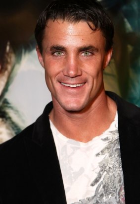 Greg Plitt at a Hollywood premiere in 2008.