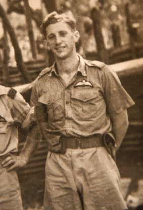 Victorian RAAF pilot Colin Duncan pictured in 1943 in the Northern Territory.  