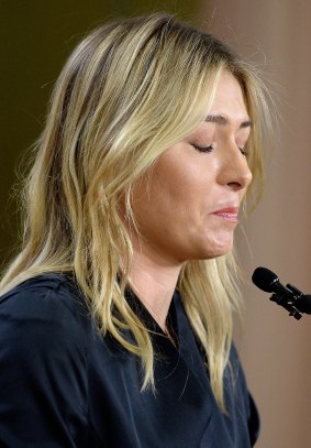 Maria Sharapova.