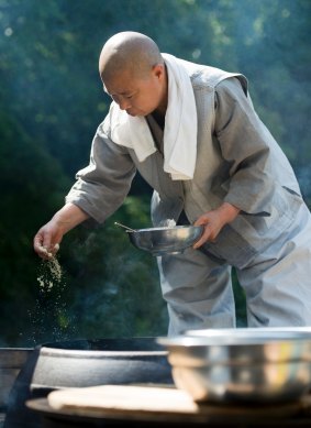 Buddhist monk Jeong Kwan.