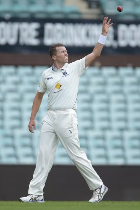 Express pace: Peter Siddle.