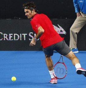 Roger Federer did not miss a trick, unlike Channel Nine's coverage.