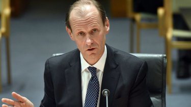 Shayne Elliott, ANZ chief executive  speaks during a hearing before the House of Representatives standing committee on economics.