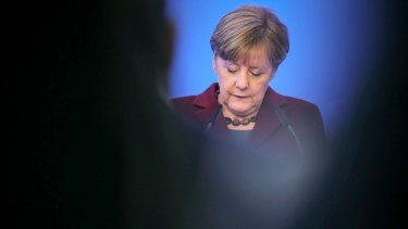 German Chancellor Angela Merkel has hardened her stance over migrants who break the law.