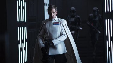 Ben Mendelsohn, here as Director Krennic in Rogue One: A Star Wars Story, says success in  Hollywood takes "a lot of work".