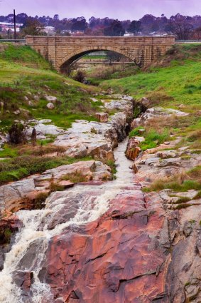 The Spring Creek Cascades, Beechworth.