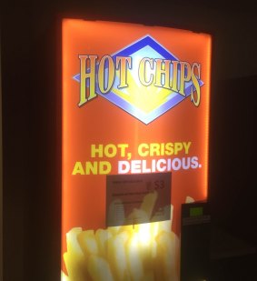 The chips machine is thought to be the first of its kind in Australia