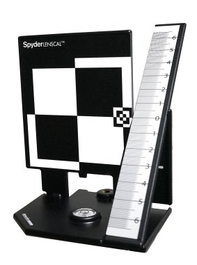 The Spyder Lenscal is a simple but expensive device that makes precise focus checking relatively easy.