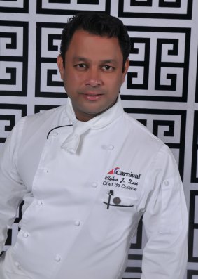 Chef de Cuisine, Carnival Spirit, Clytus John Dias.