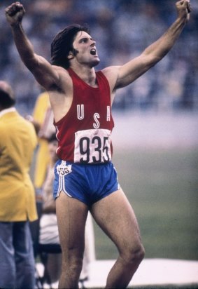 Jenner at the 1976 Olympics.