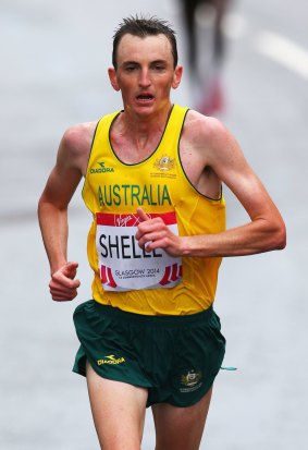 Gold medal winner Michael Shelley.