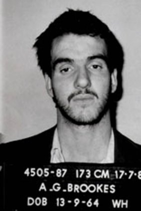 Paedophile Alexandria Brookes in a police mugshot in 1987.