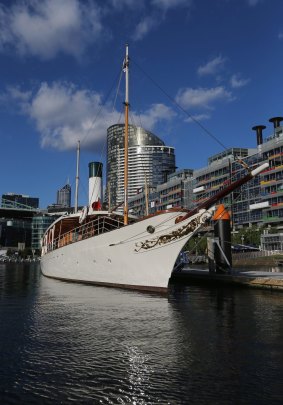 The SY Ena is considered the finest steam yacht in Australia and one of only three of its kind remaining in the world.  