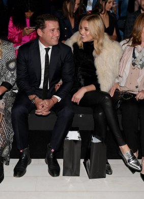 Karl Stefanovic and new girlfriend Jasmine Yarbrough made their debut as a couple at the Justin Cassin show.