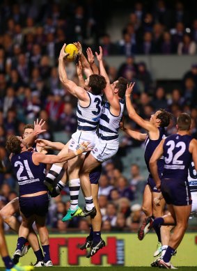 Patrick Dangerfield was dominant in the air, on the ground, and kicked four goals. Can't ask for more than that.