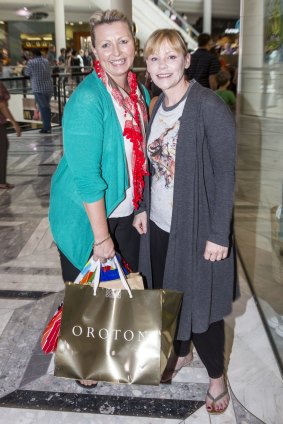 Veronique Clyde of Macquarie, and her sister, indulged in the Oroton sale.