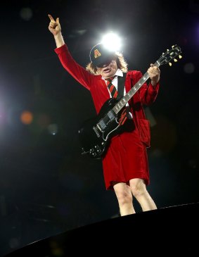 AC/DC perform in Brisbane earlier this month.