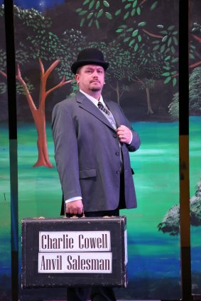 Jeremy Brown as Charlie Cowell in <I>The Music Man</I>. 