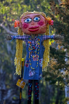 Scarecrows come alive amid the spring celebrations at Pfeiffer Wines in Scarecrows, Sausages and Shiraz. 