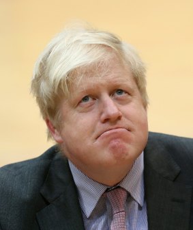 'Outrageous': London mayor Boris Johnson.