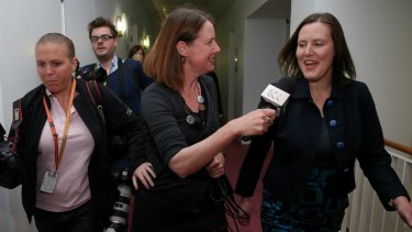 Liberal MP Kelly O'Dwyer at Parliament House on Thursday September 17.