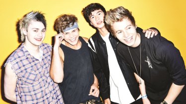 Sydney Boy Band 5 Seconds Of Summer Feel The Heat After Group Sex