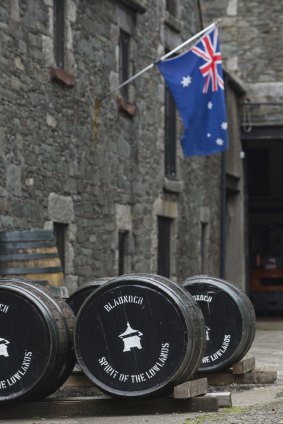 Bladnoch produced 250,000 litres a year when it was operating.