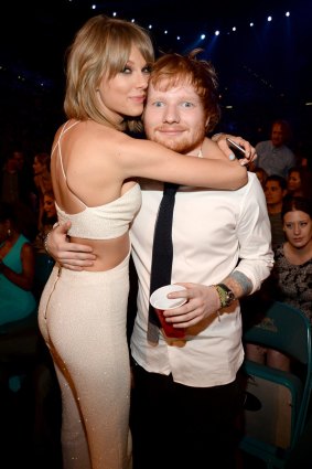 Taylor Swift and Ed Sheeran. Both have upcoming concerts in Brisbane.