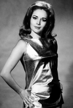 Karin Dor who played an assassin sent to kill James Bond, 1967.