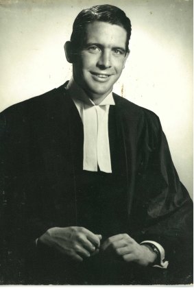 Ben Salmon as a young lawyer.