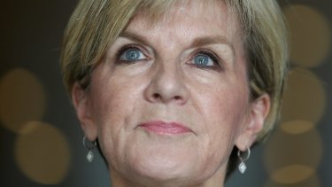 Foreign Affairs Minister Julie Bishop has worked to deepen Australia's relationship with Iran.