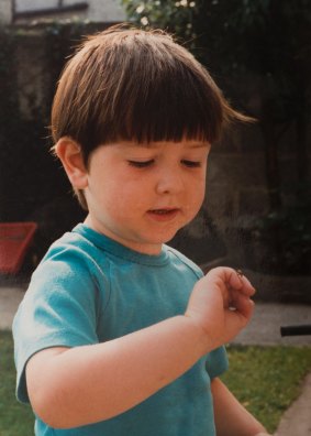 Paul as a child.