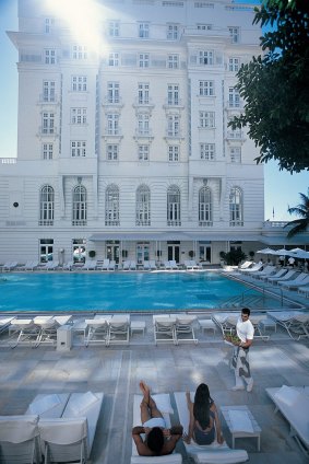 The pool at the Belmond Copacabana Palace.