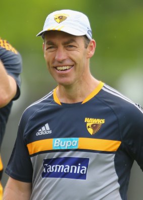 Alastair Clarkson has just completed 10 years with Hawthorn and coached the club to three premierships.