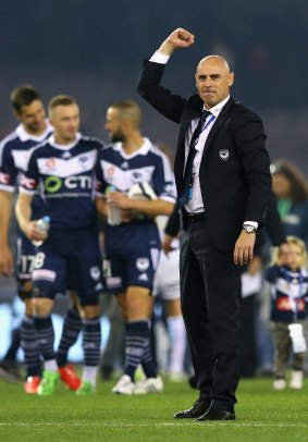 Melbourne Victory coach Kevin Muscat played in the the NSL and the A-League.