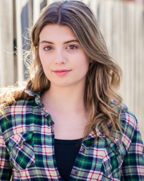 Stage practice: Meg Dunn hopes to become a professional actor and has found VET screen acting helpful during VCE.