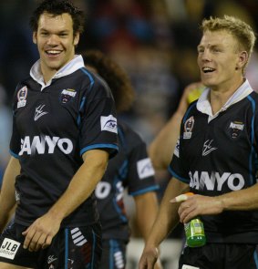 Luke Lewis in his halcyon days in Penrith in 2003.