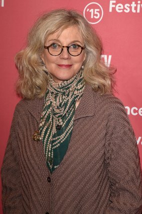"Separating, but being?" Blythe Danner is confused about the semantics of her daughter's separation. 